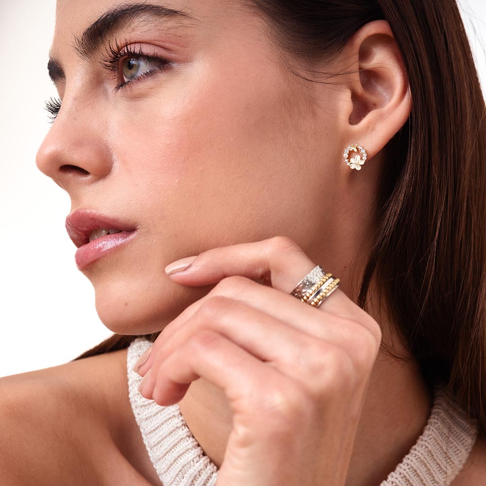 Piera Studs | 925 Silver Earrings for Women