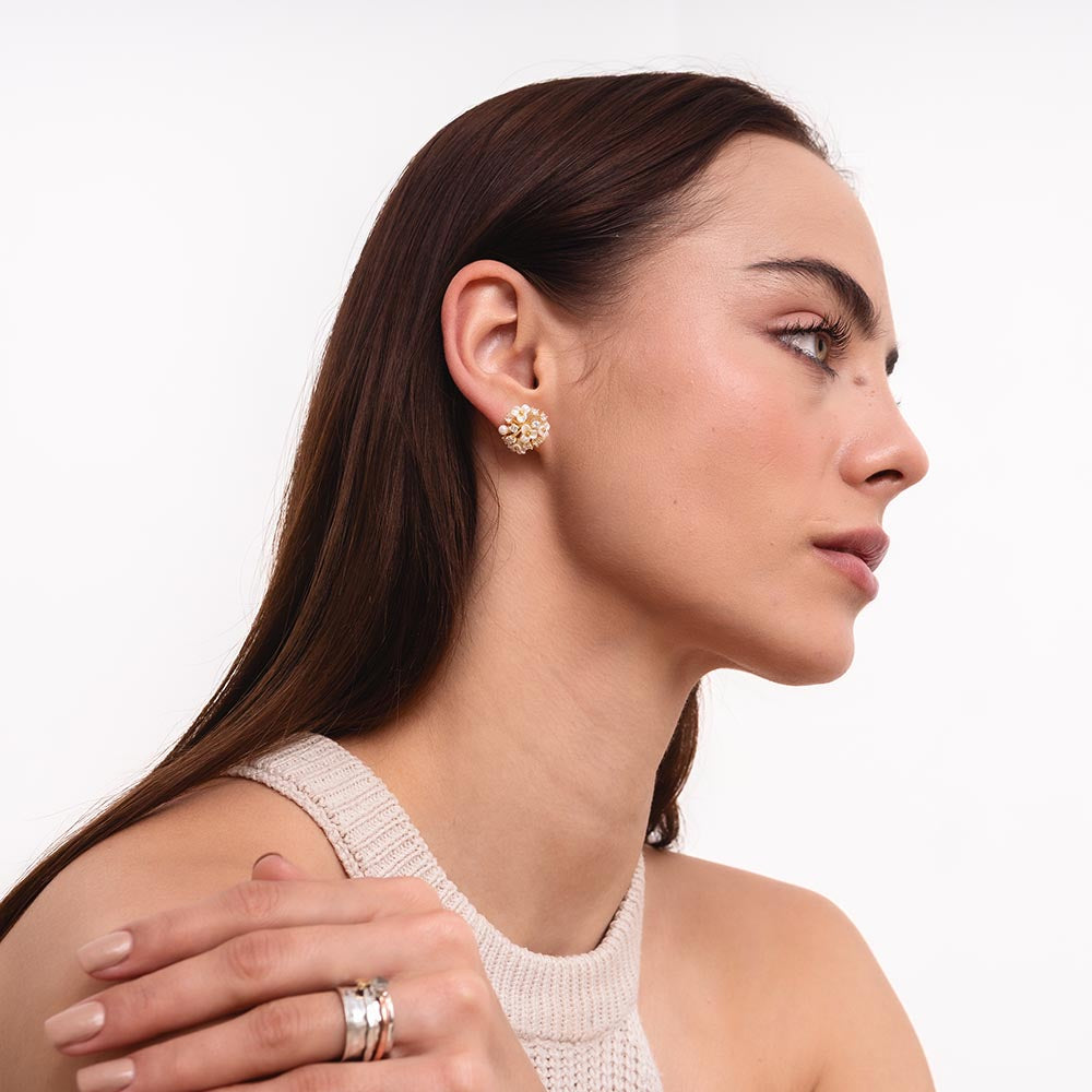 Imelda Studs | 925 Silver Earrings for Women