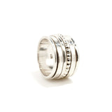 Six Silver Fluid Ring | Hallmark 925 Silver