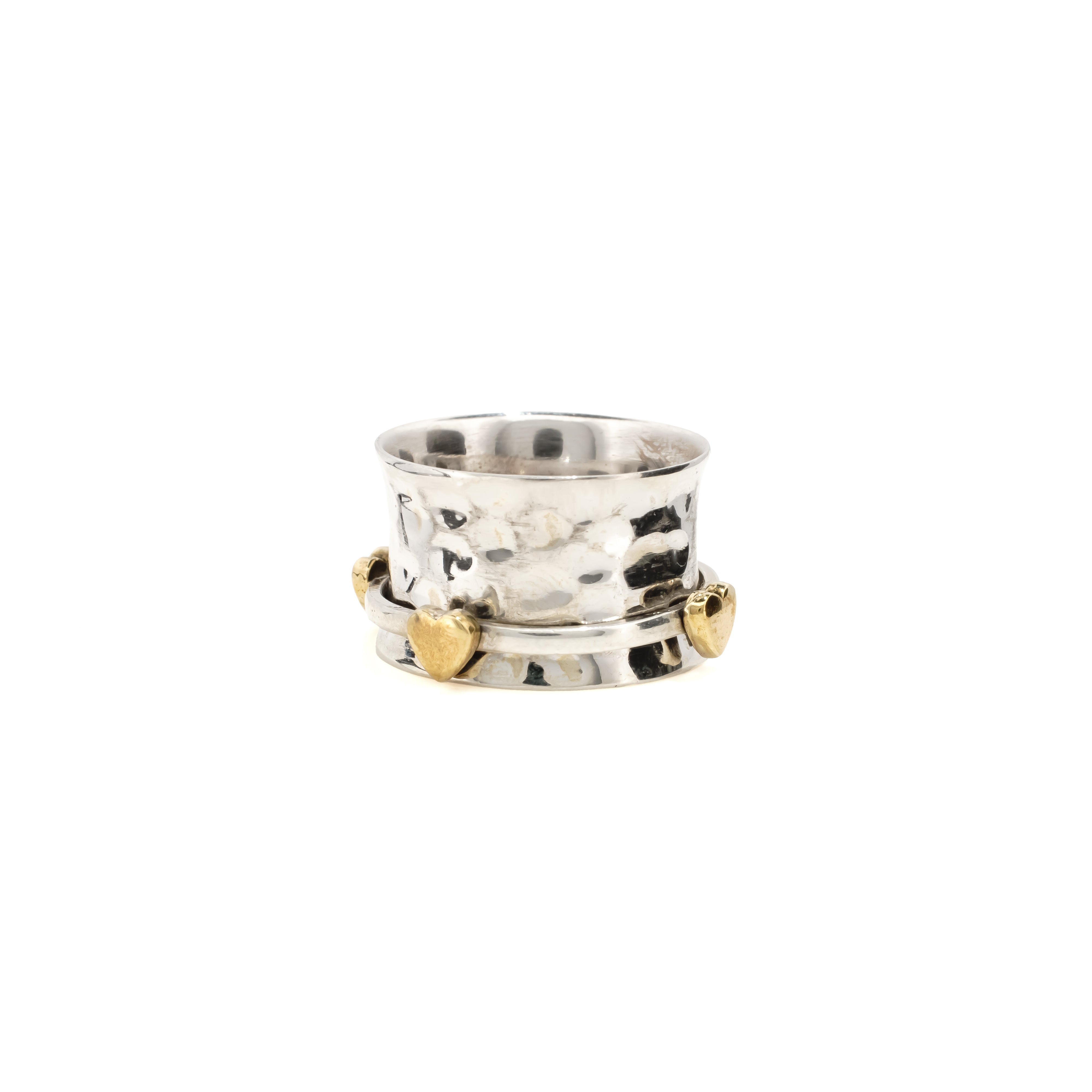 Four Hearts Fluid Ring | Hallmark 925 Silver