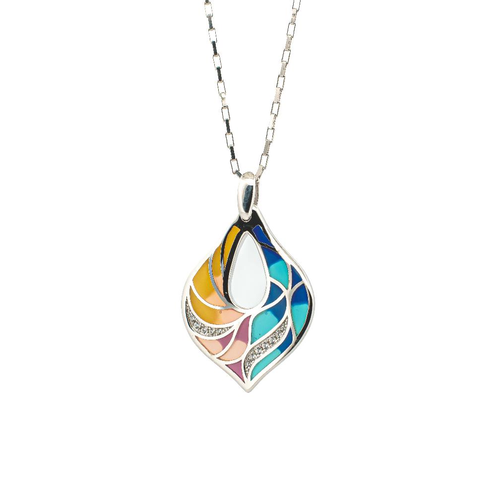 Pauline | 925 Silver Earrings and Pendant set for Women