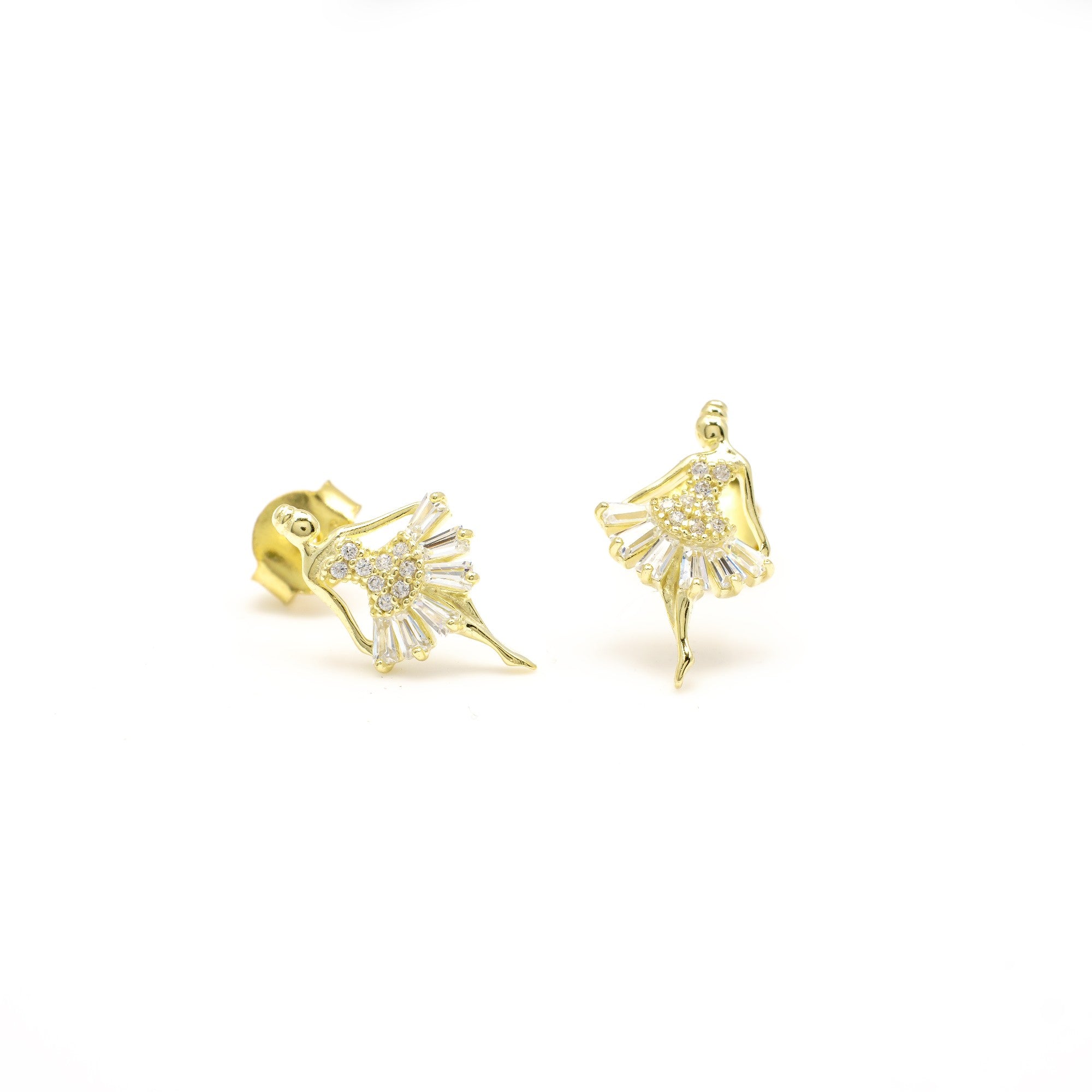 Ballerina Studs | Hallmark 925 Silver