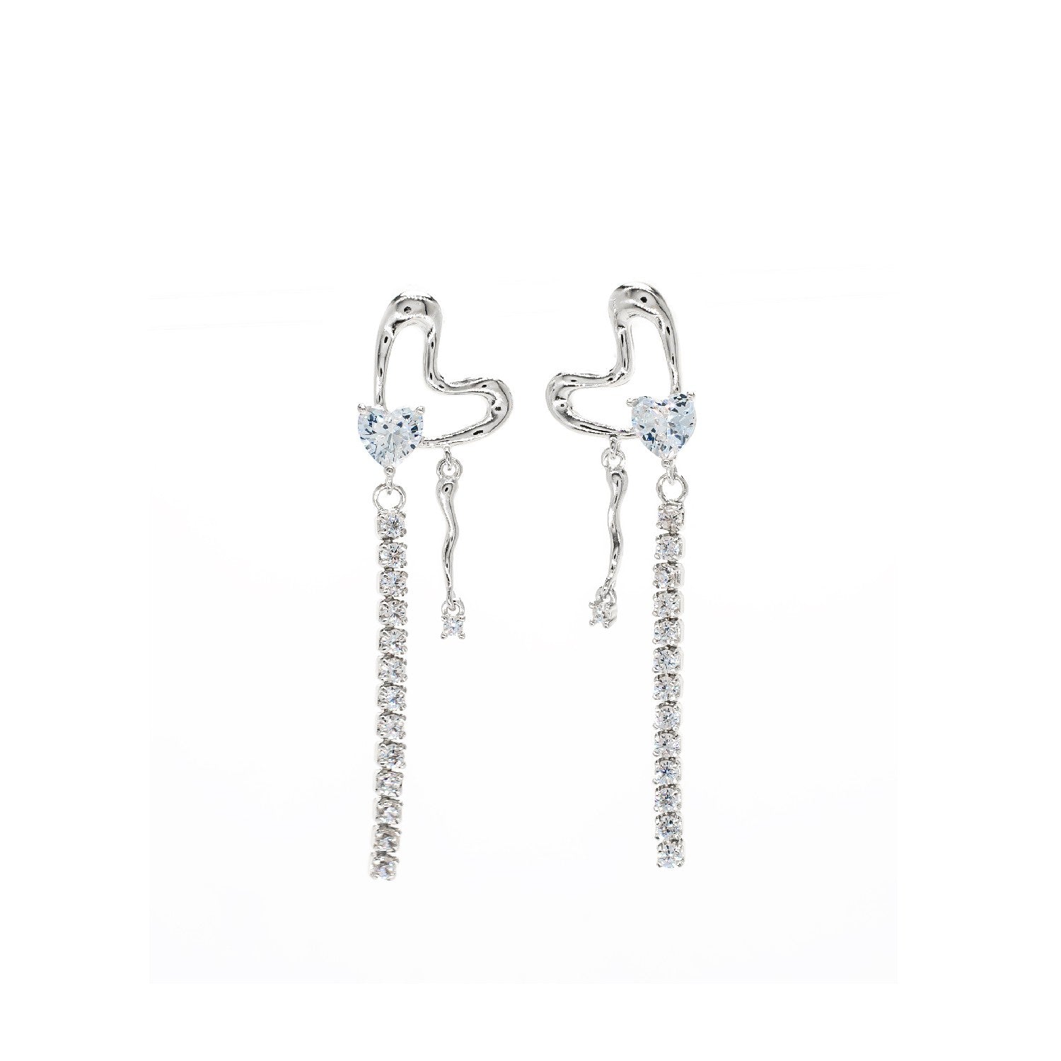 Giada Danglers | 925 Silver Earring for Women