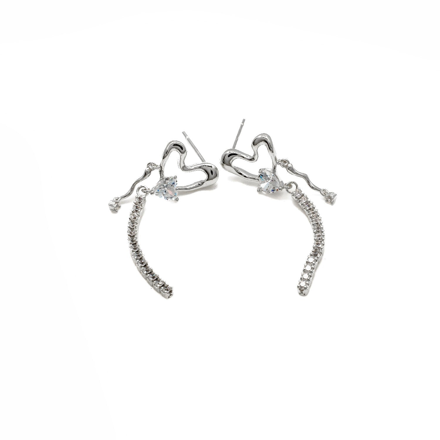 Giada Danglers | 925 Silver Earring for Women