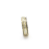 Pentastripe Fluid Ring | Hallmark 925 Silver