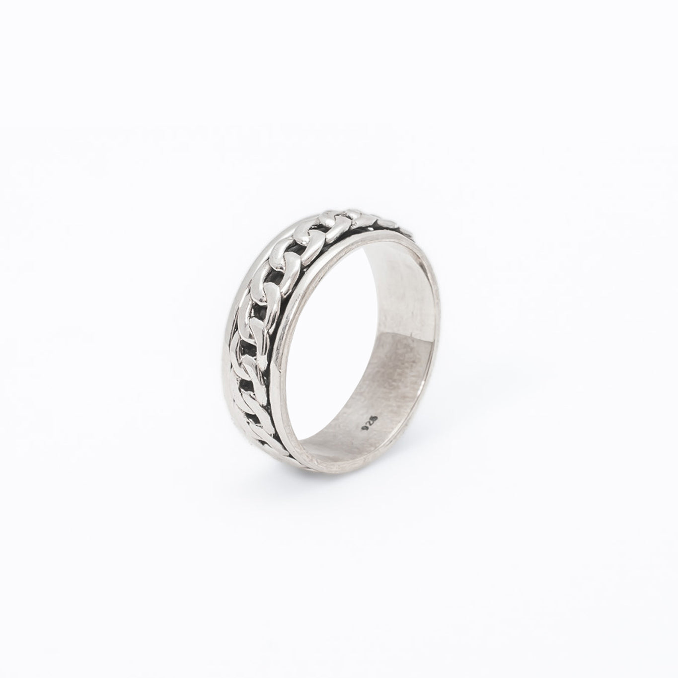 Ironbind Fluid | 925 Silver Ring for Women & Men