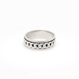 Ironbind Fluid | 925 Silver Ring for Women & Men