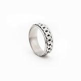Ironbind Fluid | 925 Silver Ring for Women & Men