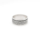 Triquetra fluid | 925 Silver Ring for Women & Men