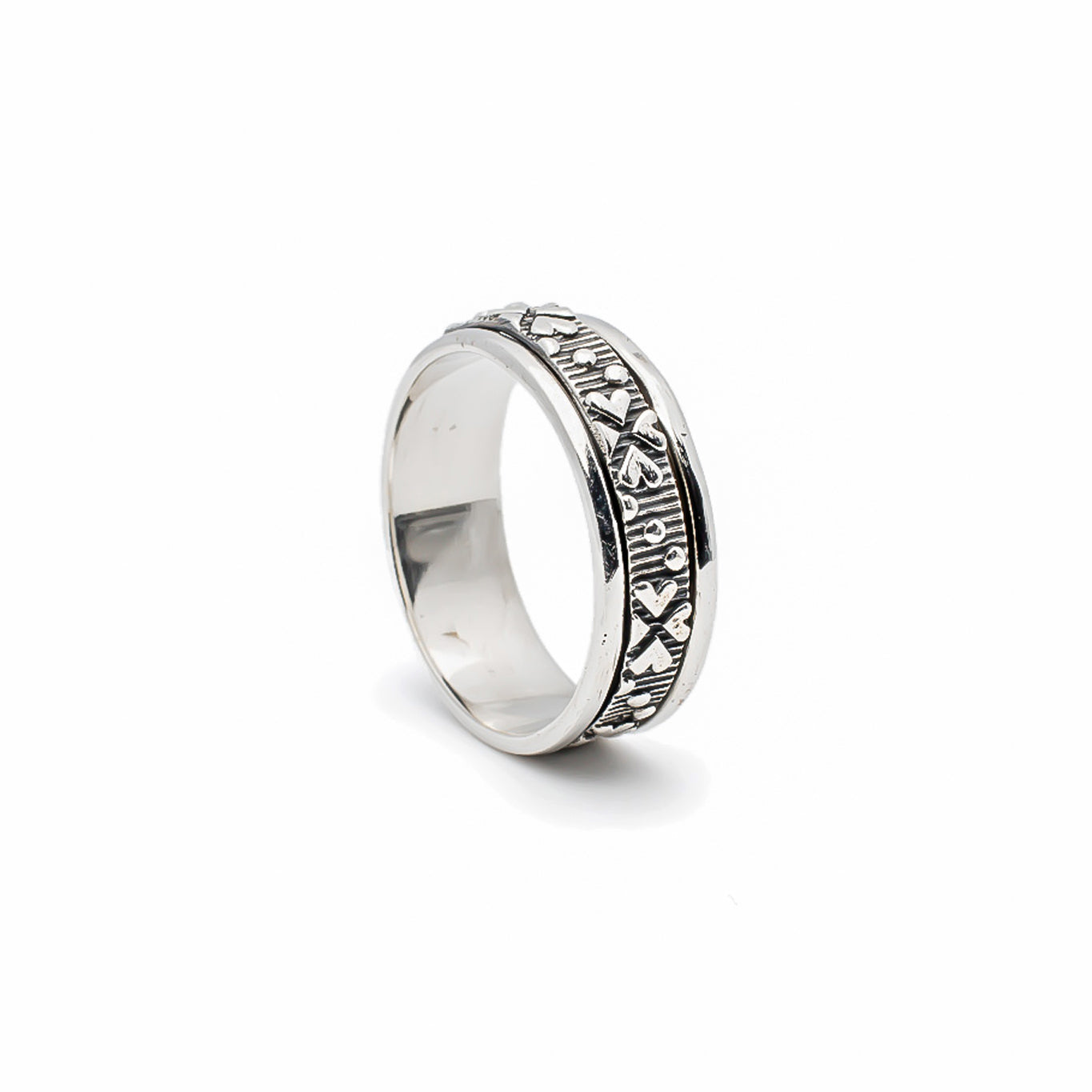 Claddagh Fluid | 925 Silver couple Rings