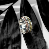 Twisted Fluid Ring | Hallmark 925 Silver