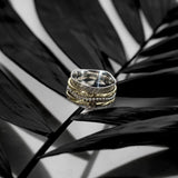 Zigzag Fluid Ring | Hallmark 925 Silver