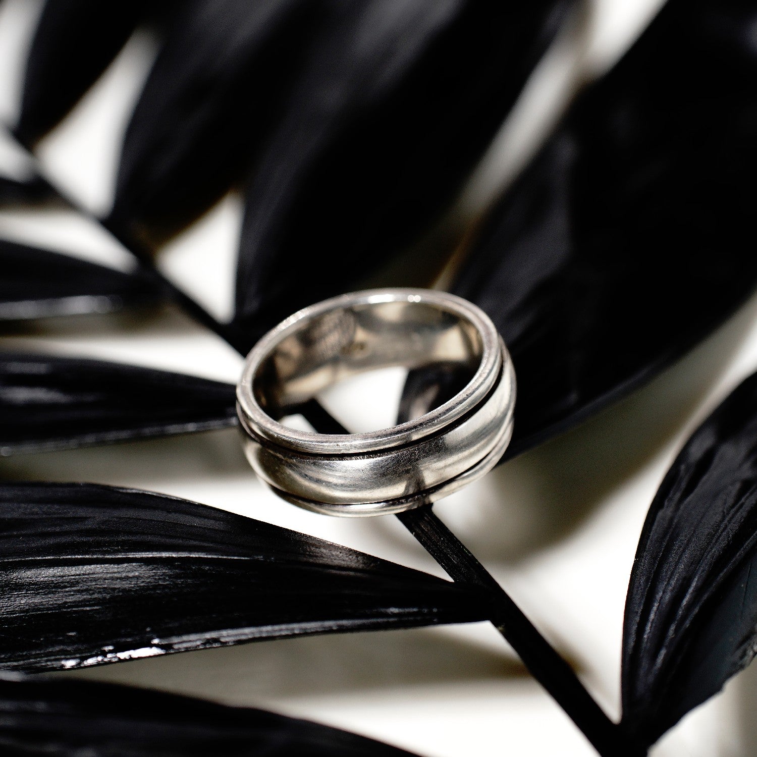 Plain Band Fluid Ring | Hallmark 925 Silver