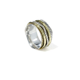 Zigzag Fluid Ring | Hallmark 925 Silver