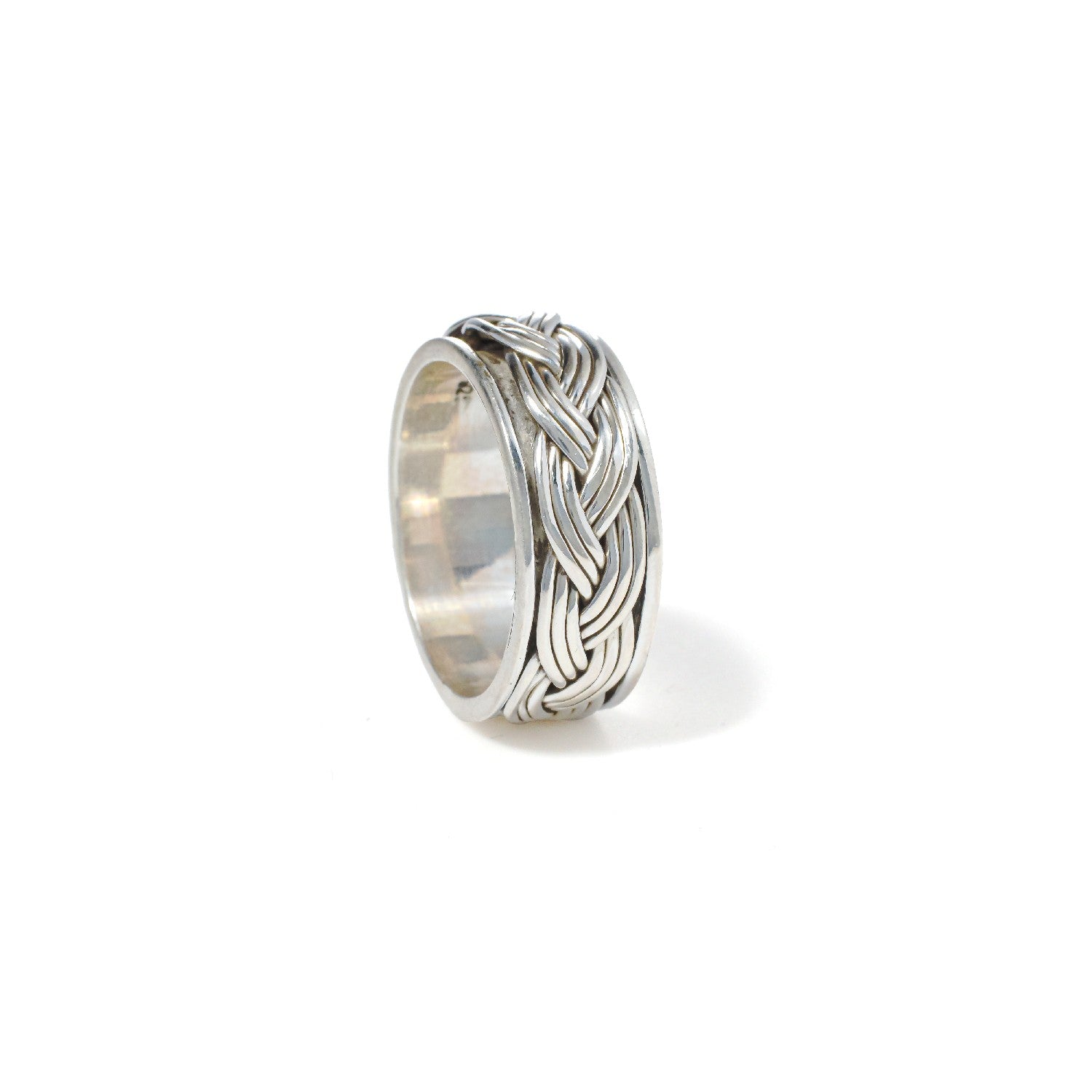 French Braid Fluid Ring | Hallmark 925 Silver