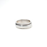 Plain Band Fluid Ring | Hallmark 925 Silver