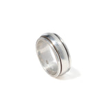 Plain Band Fluid Ring | Hallmark 925 Silver