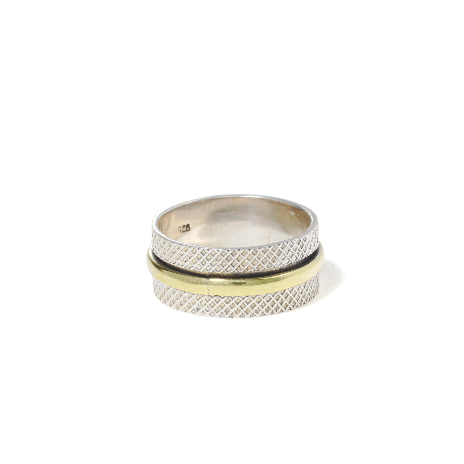 Band in Curve Fluid Ring | Hallmark 925 Silver