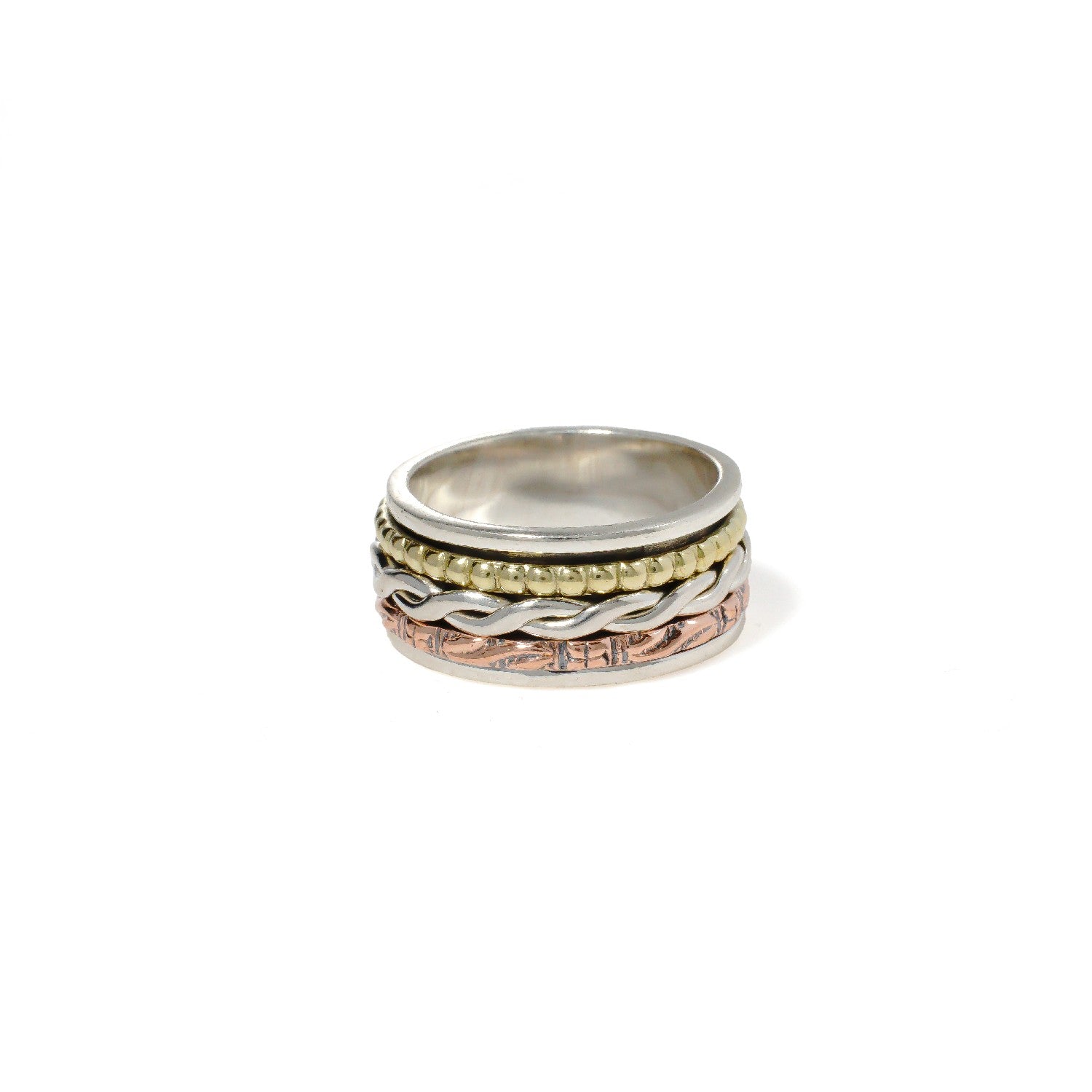 Twisted Fluid Ring | Hallmark 925 Silver