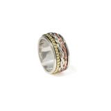 Twisted Fluid Ring | Hallmark 925 Silver