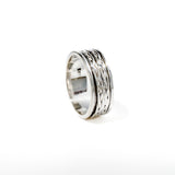 Double Flat Braid Fluid Ring | Hallmark 925 Silver