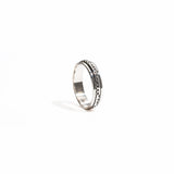 Silver ring, Spinner Ring, Silver ring for woman, Beautiful Silver ring, Oprata Rings, oxidised rings
