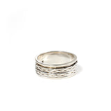 Silver ring, Spinner Ring, Silver ring for woman, Beautiful Silver ring, Oprata Rings, oxidised rings
