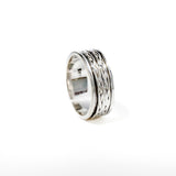Silver ring, Spinner Ring, Silver ring for woman, Beautiful Silver ring, Oprata Rings, oxidised rings
