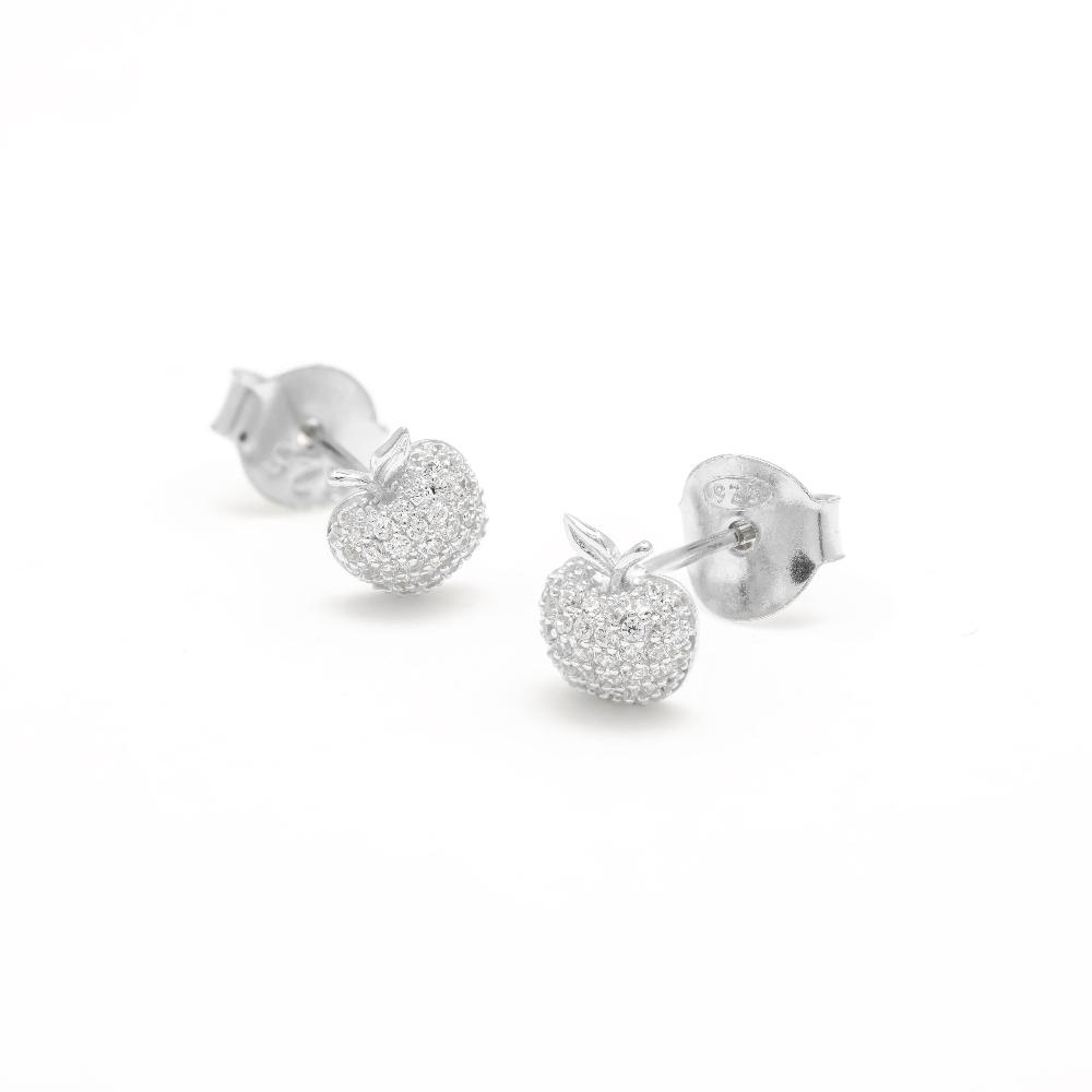 Eleonora Studs | 925 Silver Earrings for Women