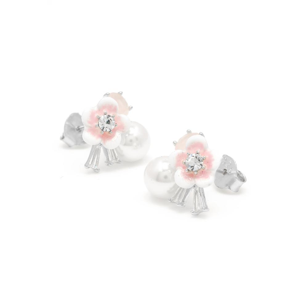 Silver earring, silver earring for women, Beautiful Silver earring, Oprata earrings, colorful hoops, 3d earring, Flower earring, bee earring, Butterfly earring, sunflower earring

