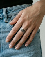 
  Buy Evil Eye Fluid | 925 Silver Ring for Women & Men Online In India at Oprata
