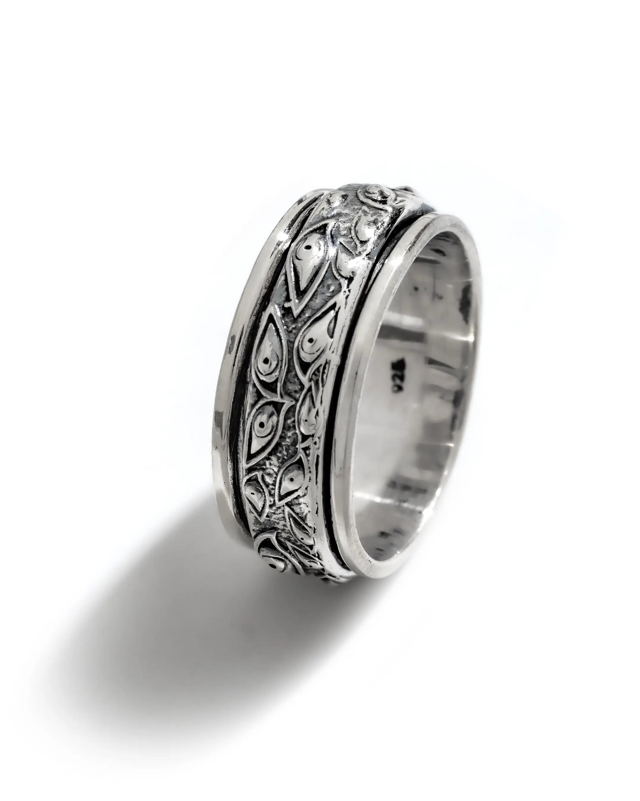 Evil Eye Fluid | 925 Silver Ring for Women & Men