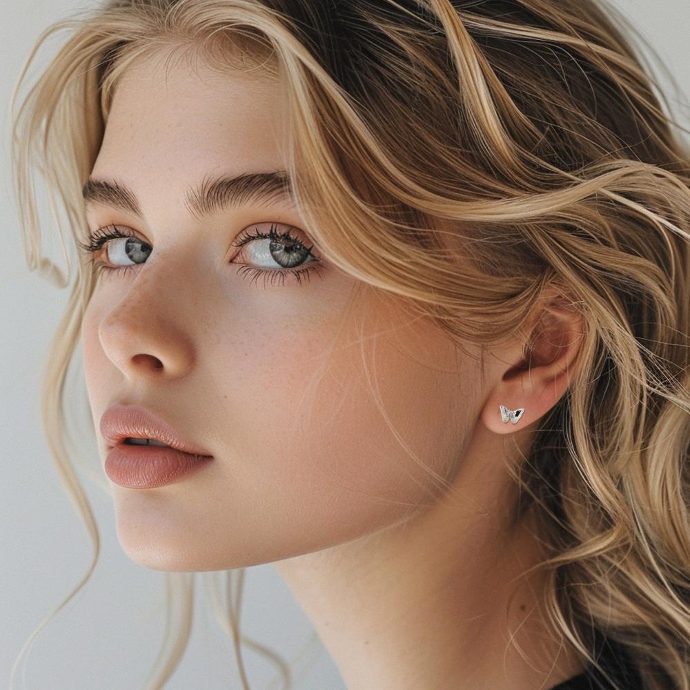 Fabrizia Studs | 925 Silver Earrings for Women