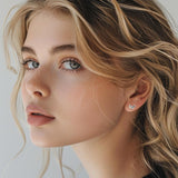 Fabrizia Studs | 925 Silver Earrings for Women