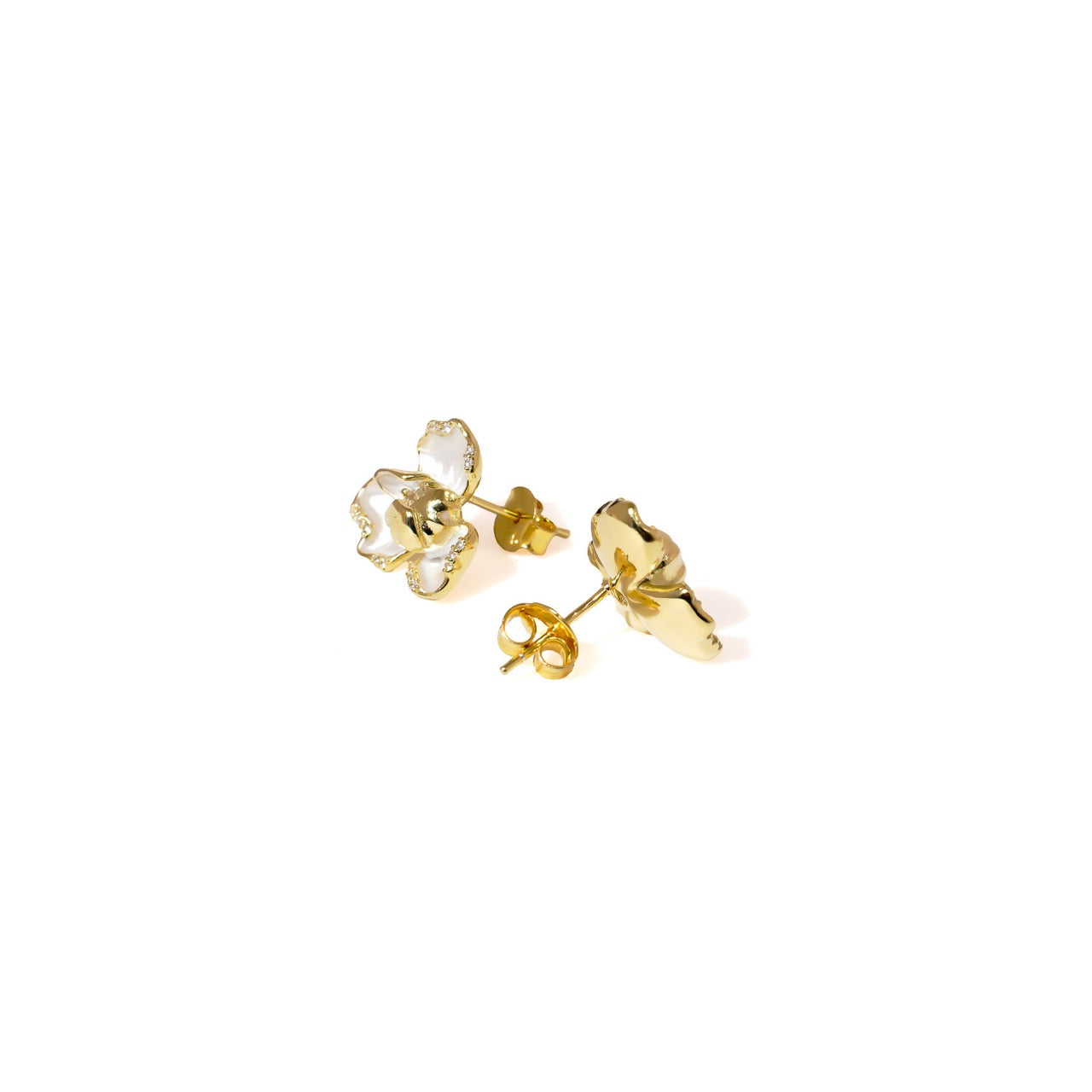 Agnola Studs | 925 Silver Earrings for Women