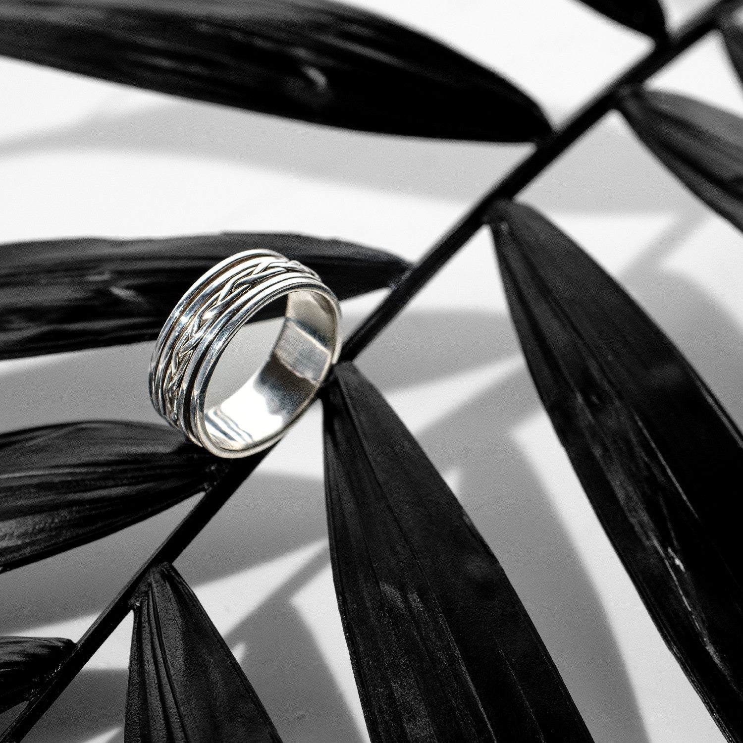 Silver ring, Spinner Ring, Silver ring for woman, Beautiful Silver ring, Oprata Rings, oxidised rings
