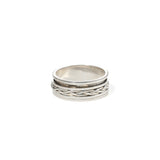 
  Silver ring, Spinner Ring, Silver ring for woman, Beautiful Silver ring, Oprata Rings, oxidised rings

