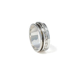 
  Silver ring, Spinner Ring, Silver ring for woman, Beautiful Silver ring, Oprata Rings, oxidised rings

