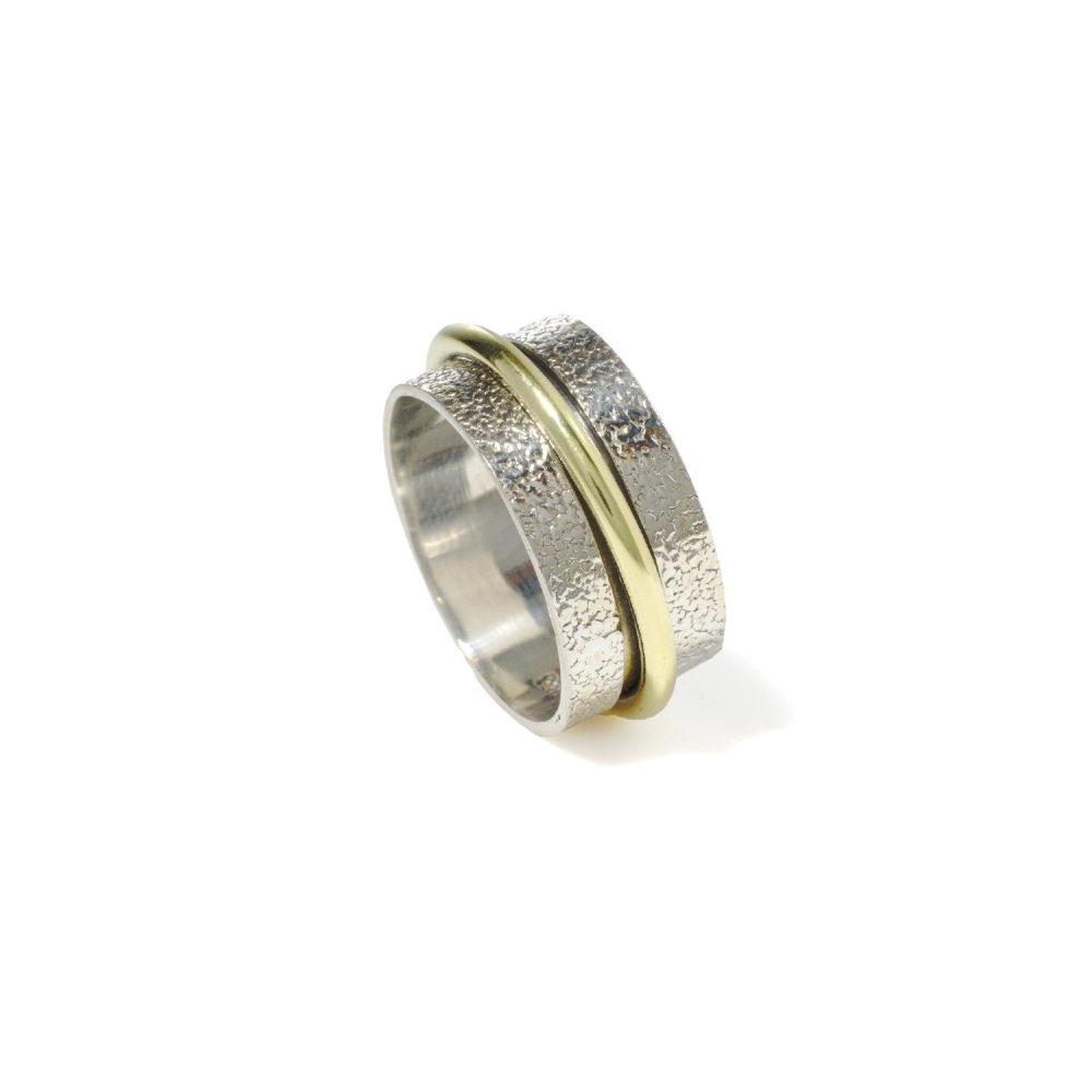 Silver ring, Spinner Ring, Silver ring for woman, Beautiful Silver ring, Oprata Rings, oxidised rings
