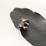 Silver ring, Spinner Ring, Silver ring for woman, Beautiful Silver ring, Oprata Rings, oxidised rings
