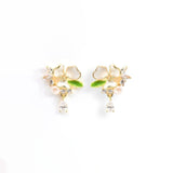 
  Silver earring, silver earring for women, Beautiful Silver earring, Oprata earrings, colorful hoops, 3d earring, Flower earring, bee earring, 

