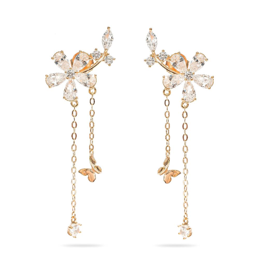 Gia Danglers | 925 Silver Earring for Women