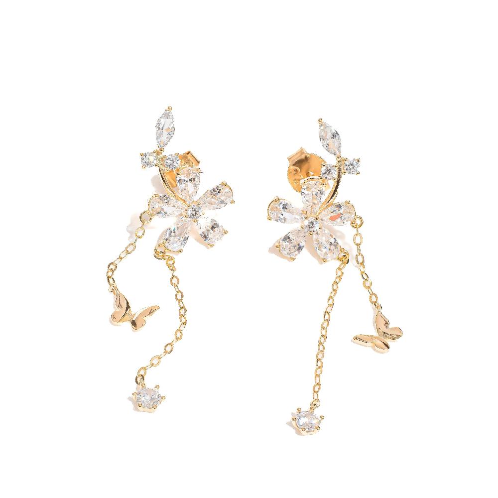 Gia Danglers | 925 Silver Earring for Women
