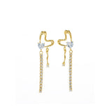 Giada Danglers | 925 Silver Earring for Women