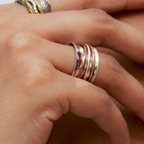 Heart Fluid | 925 Silver Ring for Women & Men