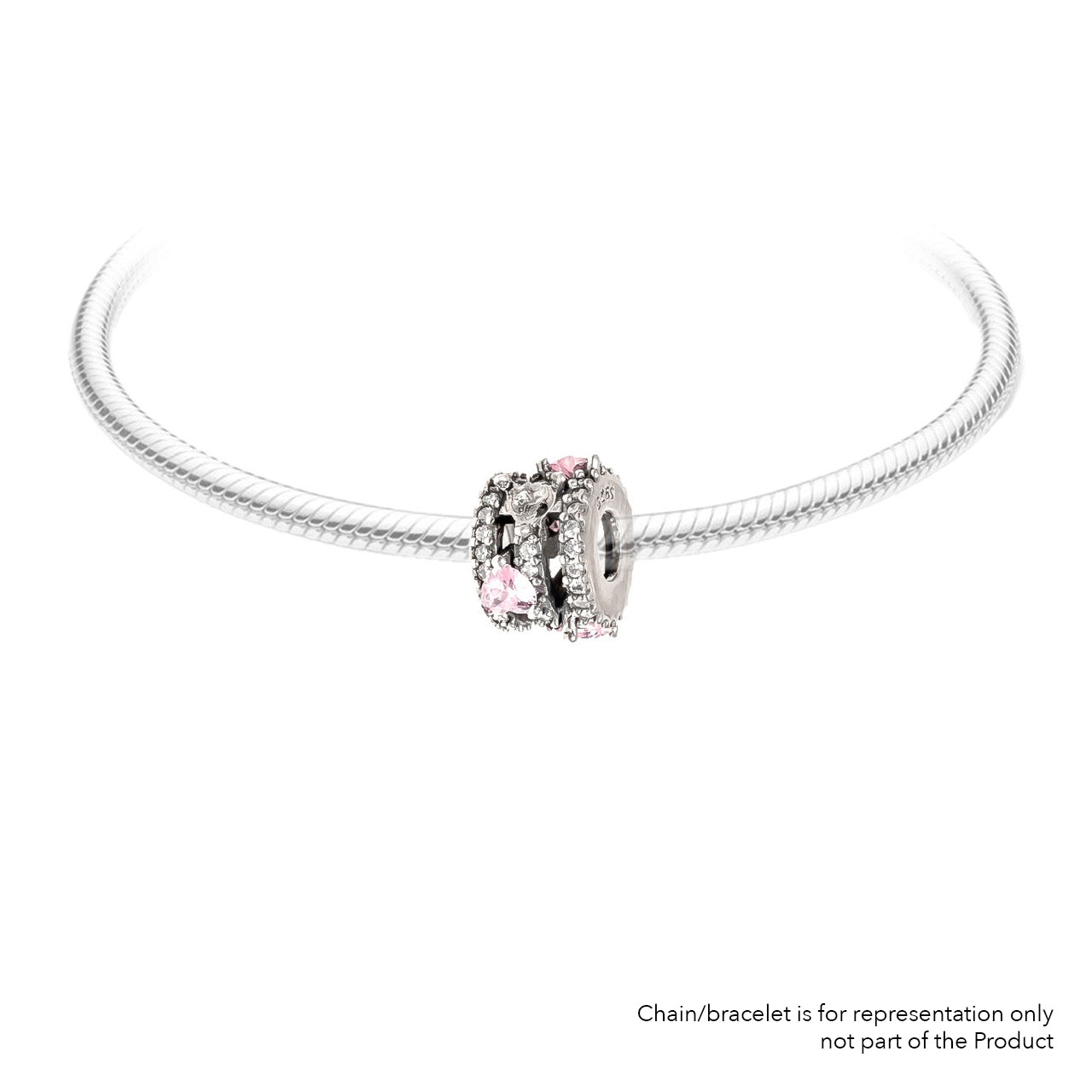 Hearts In Motion | 925 Silver charms for Bracelets / Chain