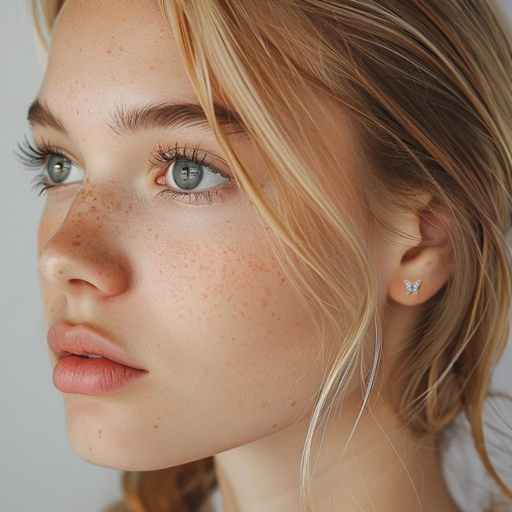 Honorata Studs | 925 Silver Earrings for Women