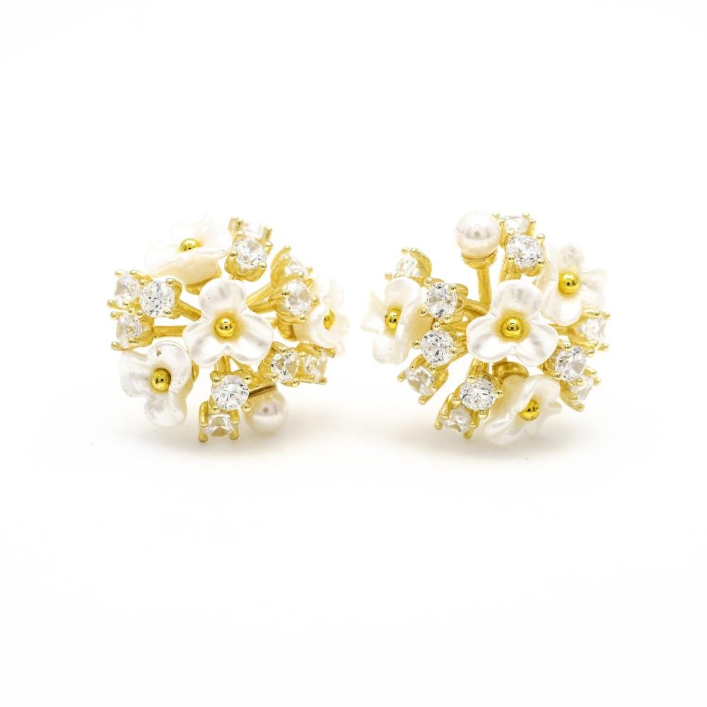Silver earring, silver earring for women, Beautiful Silver earring, Oprata earrings, colorful hoops, 3d earring, Flower earring, bee earring, Butterfly earring, sunflower earring
