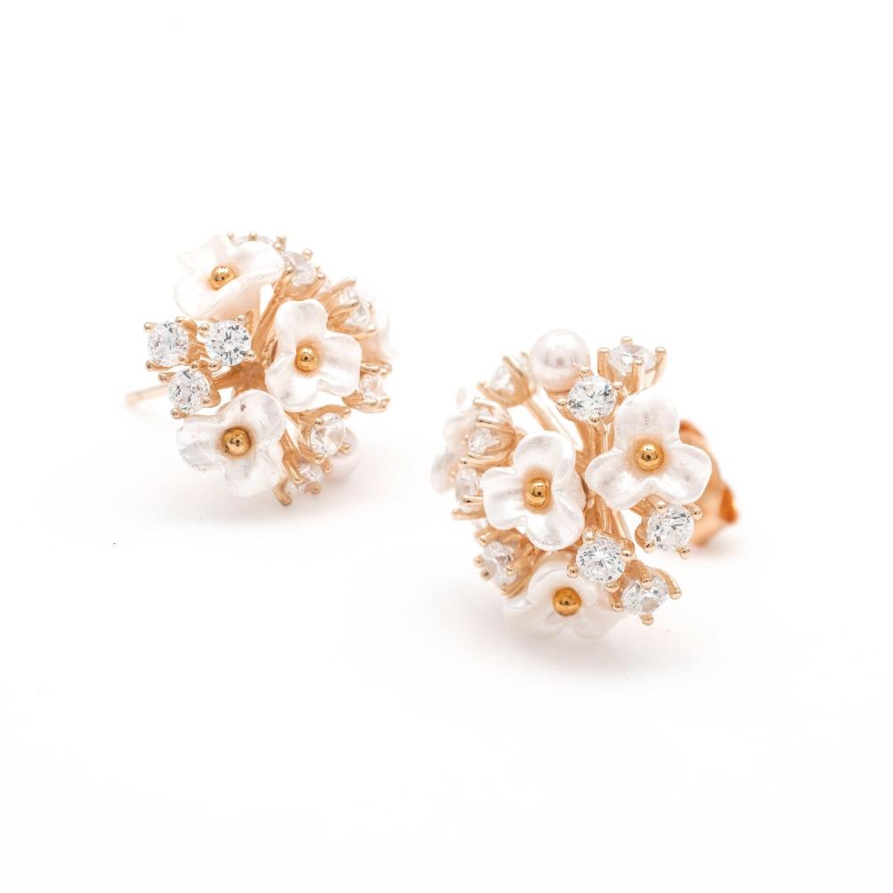 Silver earring, silver earring for women, Beautiful Silver earring, Oprata earrings, colorful hoops, 3d earring,Flower earring, bee earring, Butterfly earring, sunflower earring
