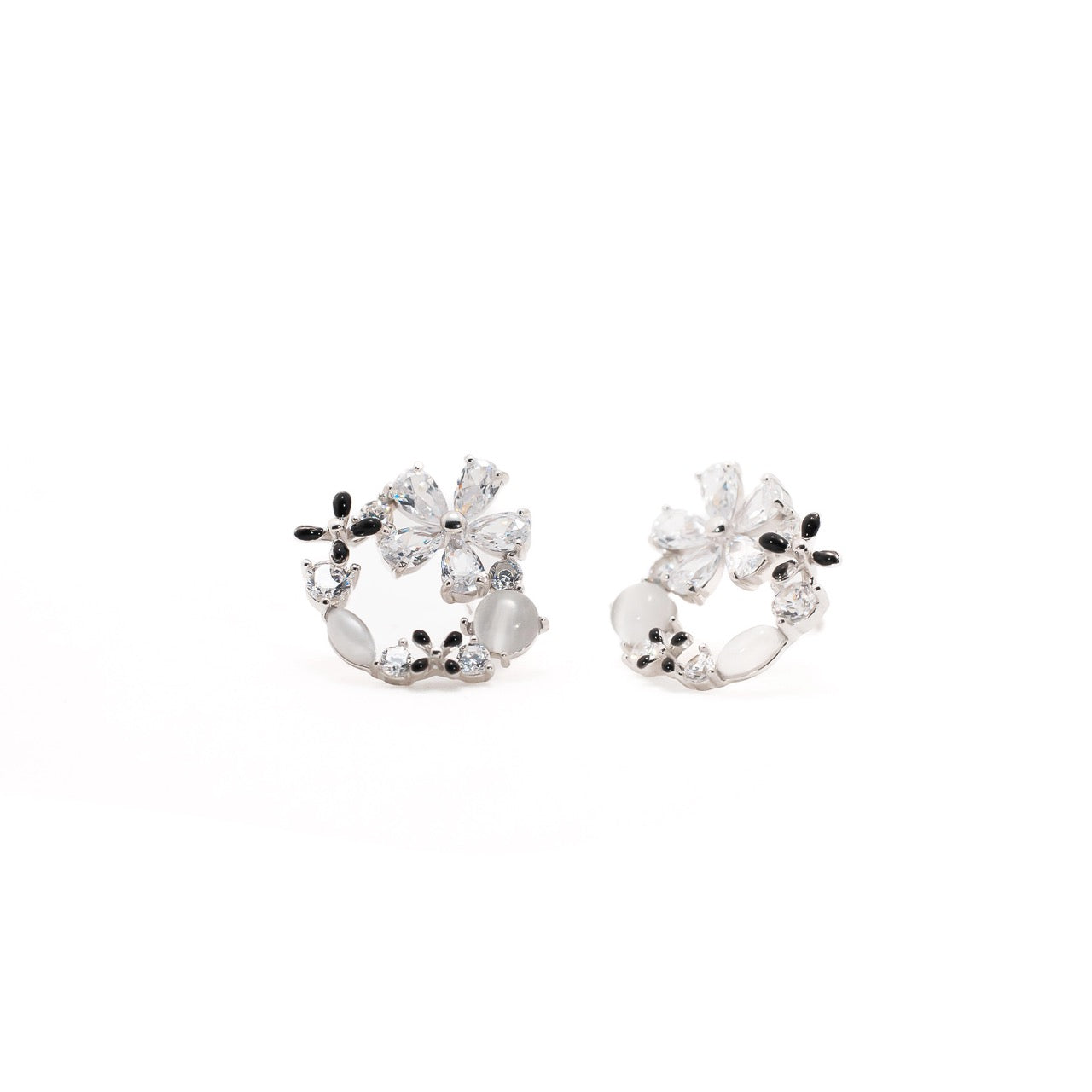 Lelia Studs | 925 Silver Earrings for Women